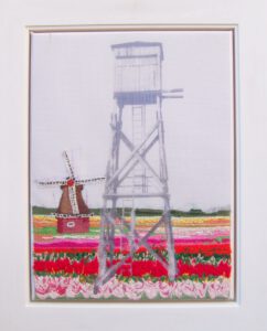 Vorschaubild Wachturm mit Windmühle